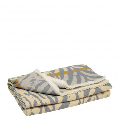 Leo Carded Blanket Khaki