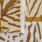 Leo Carded Blanket Camel