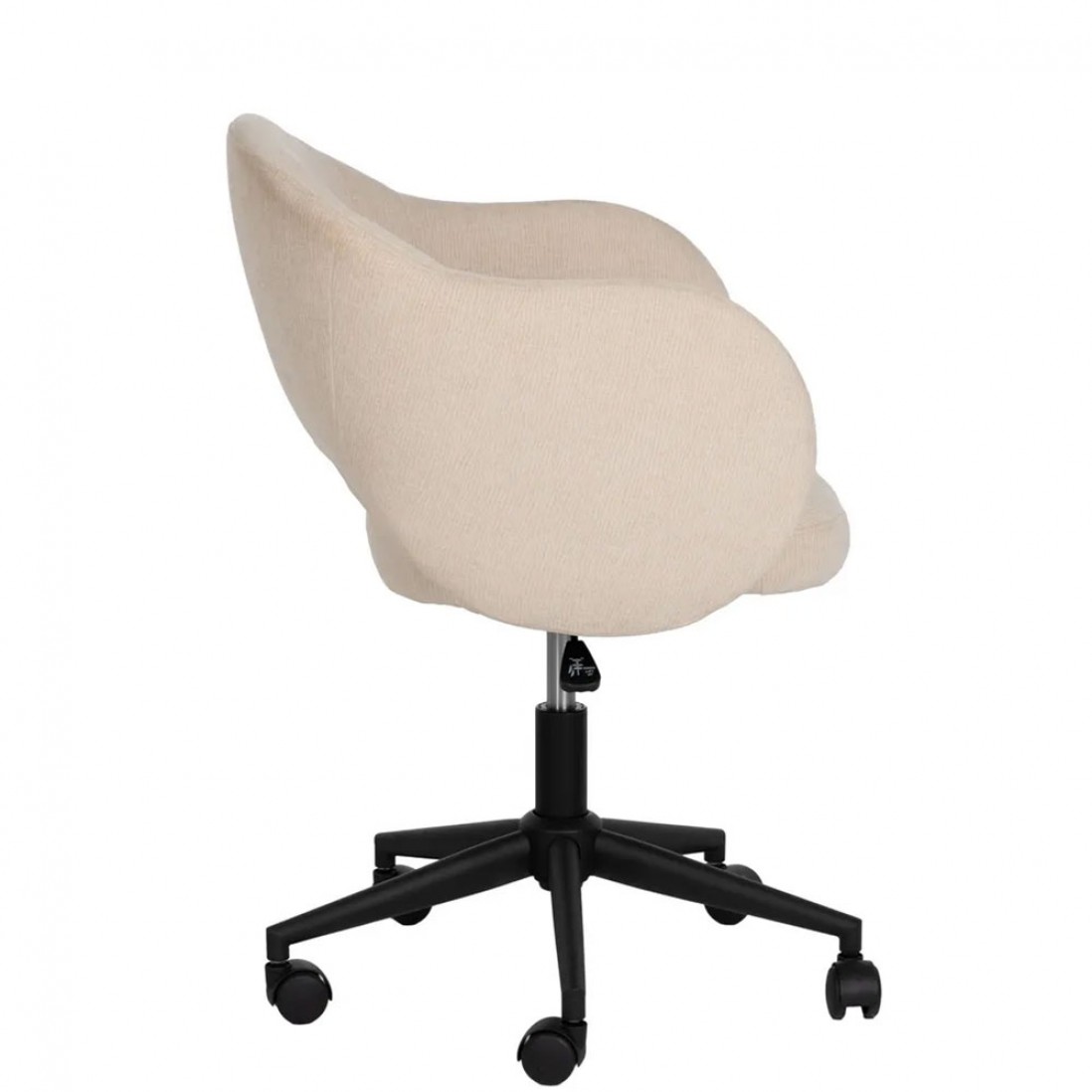 Swivel Office Chair with Wheels 535 Cream