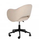 Swivel Office Chair with Wheels 535 Cream
