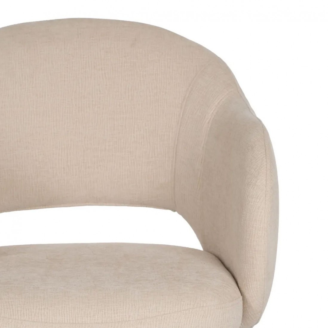 Swivel Office Chair with Wheels 535 Cream