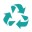 Recycled Materials - Made from recycled plastic Recycled Materials - Made from recycled plastic