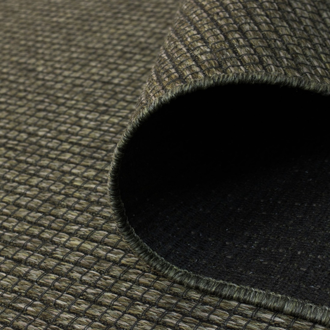 In & Out Area Rug Corinto 98071/402899 Dark Green