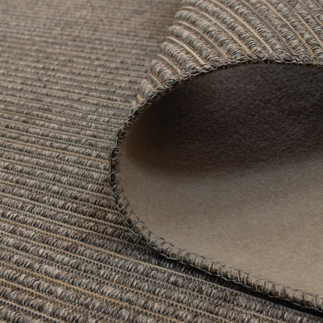 In & Out Area Rug Togo 41301/077 Gray