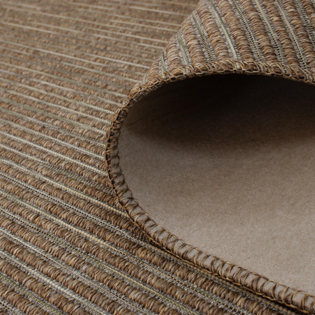 In & Out Area Rug Togo 41301/085 Green/Camel