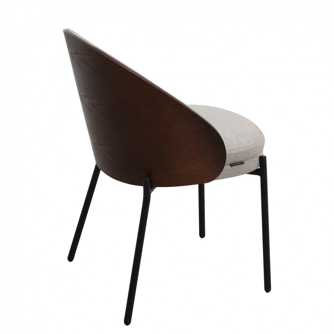 Silla de Comedor de Tejido Arles Gris Pardo