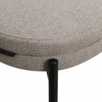 Silla de Comedor de Tejido Arles Gris Pardo
