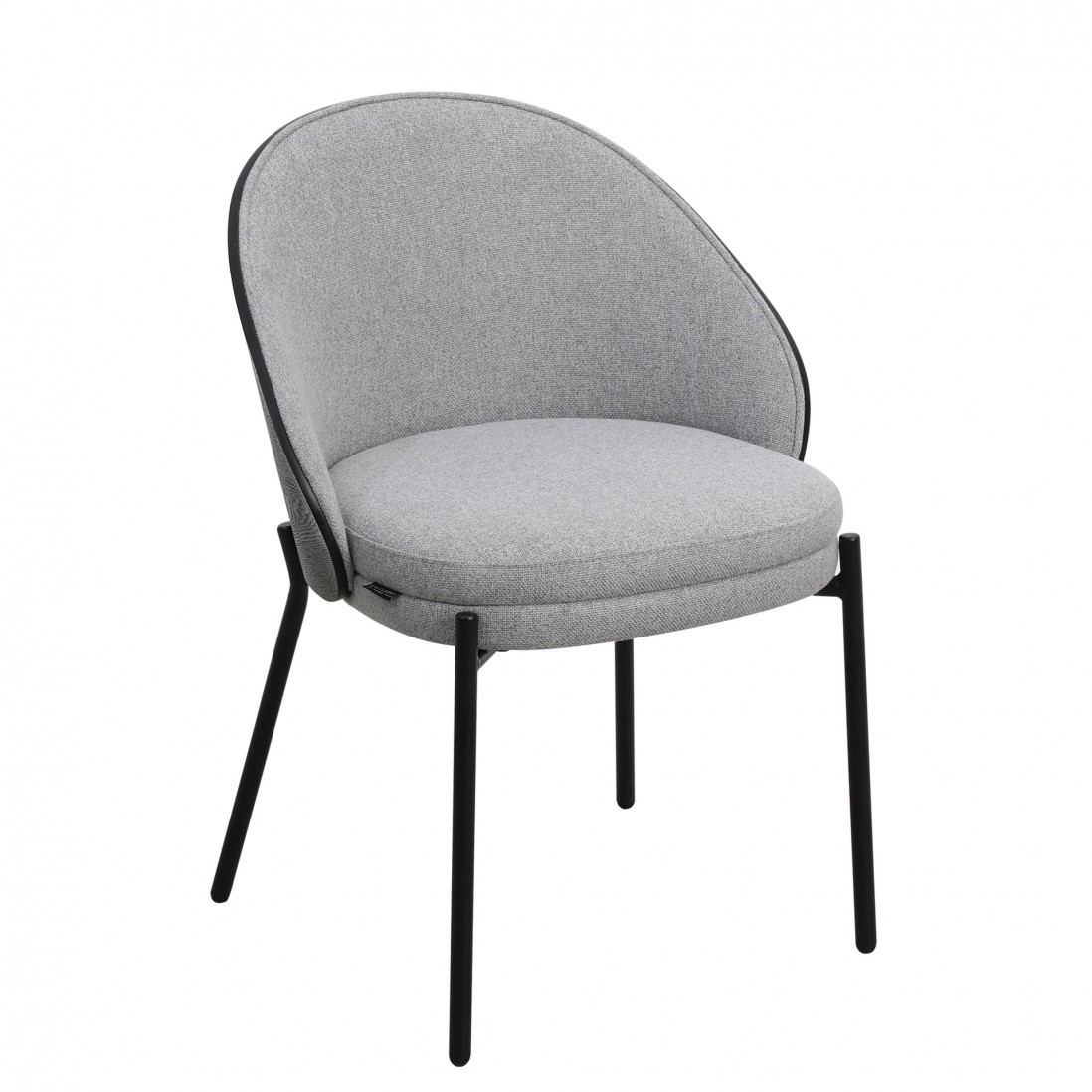 Silla de Comedor de Tejido Arles Gris