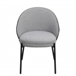 Silla de Comedor de Tejido Arles Gris