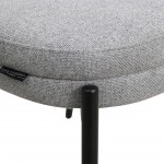 Silla de Comedor de Tejido Arles Gris