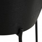 Silla de Comedor de Tejido Arles Gris