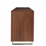4-Door Wooden Sideboard Taurus Brown
