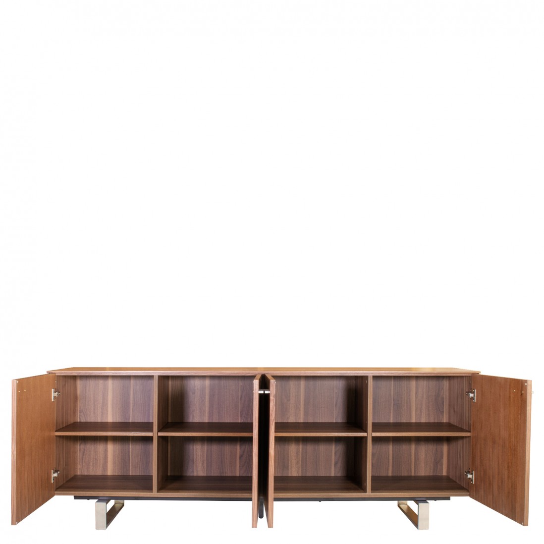 4-Door Wooden Sideboard Taurus Brown