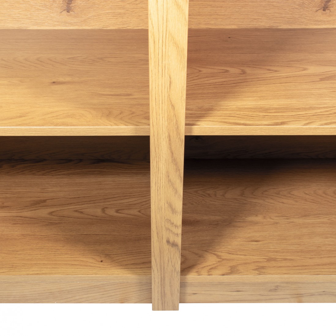 Wooden Bookcase with 6 Shelves Sagitta Brown
