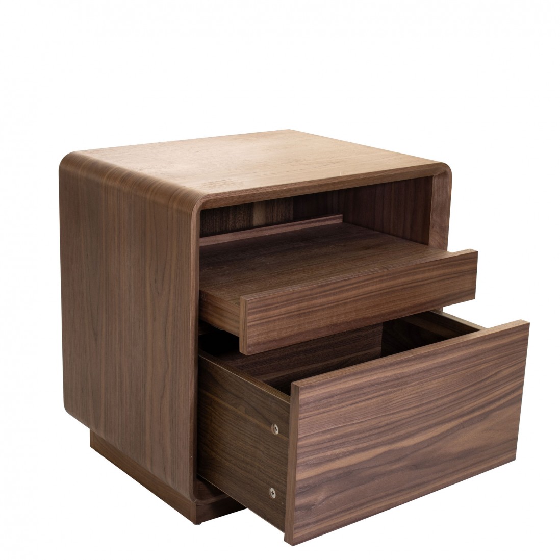 Wooden Bedside Table Ara Brown