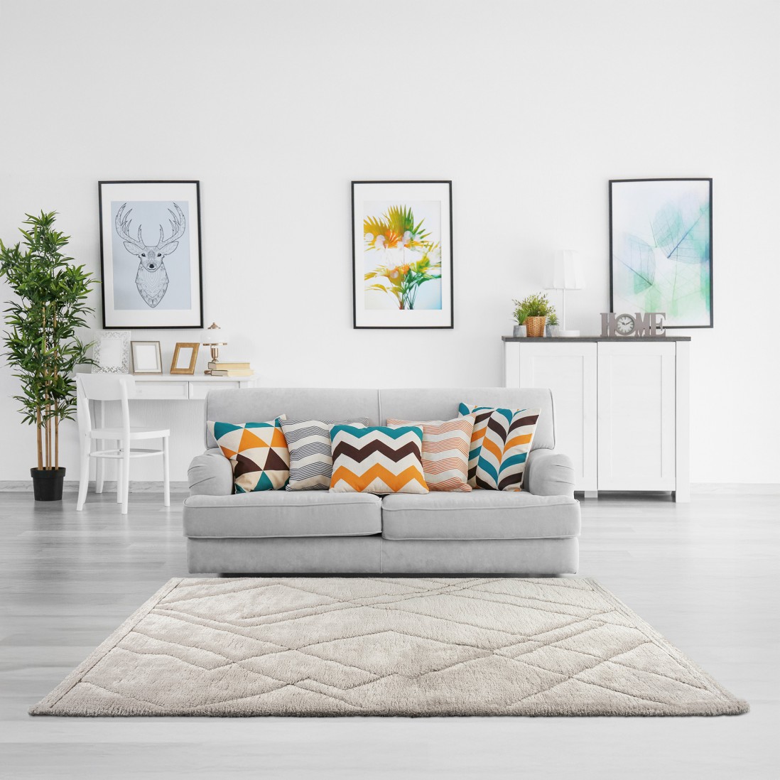 Modern Area Rug Fez 14005/2383 Beige