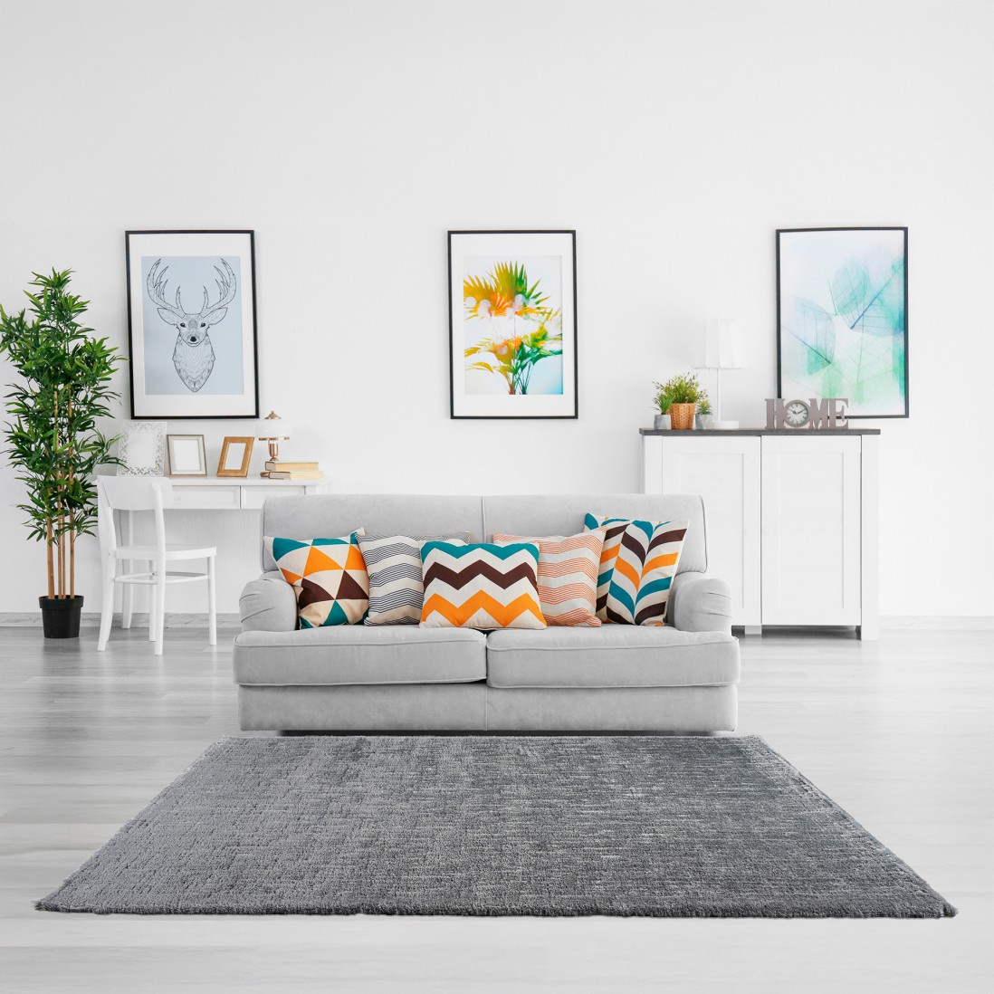 Modern Area Rug Fez 14500/5151 Gray