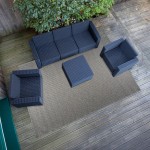 In & Out Area Rug Corinto 98071/307699 Dark Gray