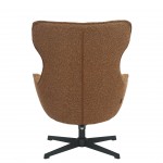 Silln con Sistema Giratorio y Reclinable con Reposapis Rennes Naranja