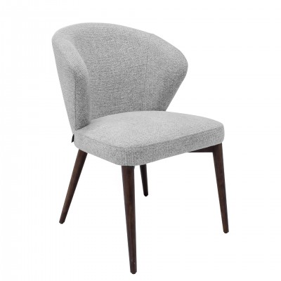 Fabric Dining Table Annecy Gray