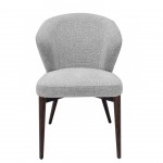 Silla de Comedor de Tejido Annecy Gris