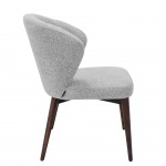 Silla de Comedor de Tejido Annecy Gris