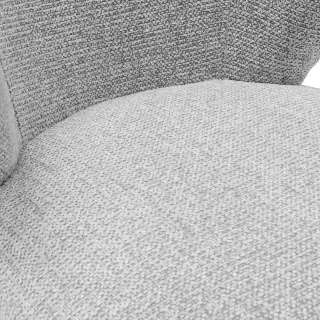 Silla de Comedor de Tejido Annecy Gris