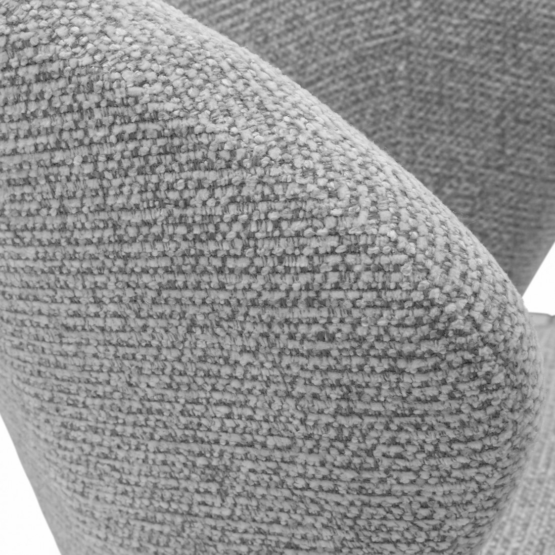 Silla de Comedor de Tejido Annecy Gris