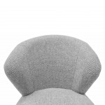 Silla de Comedor de Tejido Annecy Gris