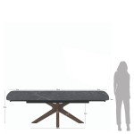 Extensible Dining Table 180(260)X90 cm Columba