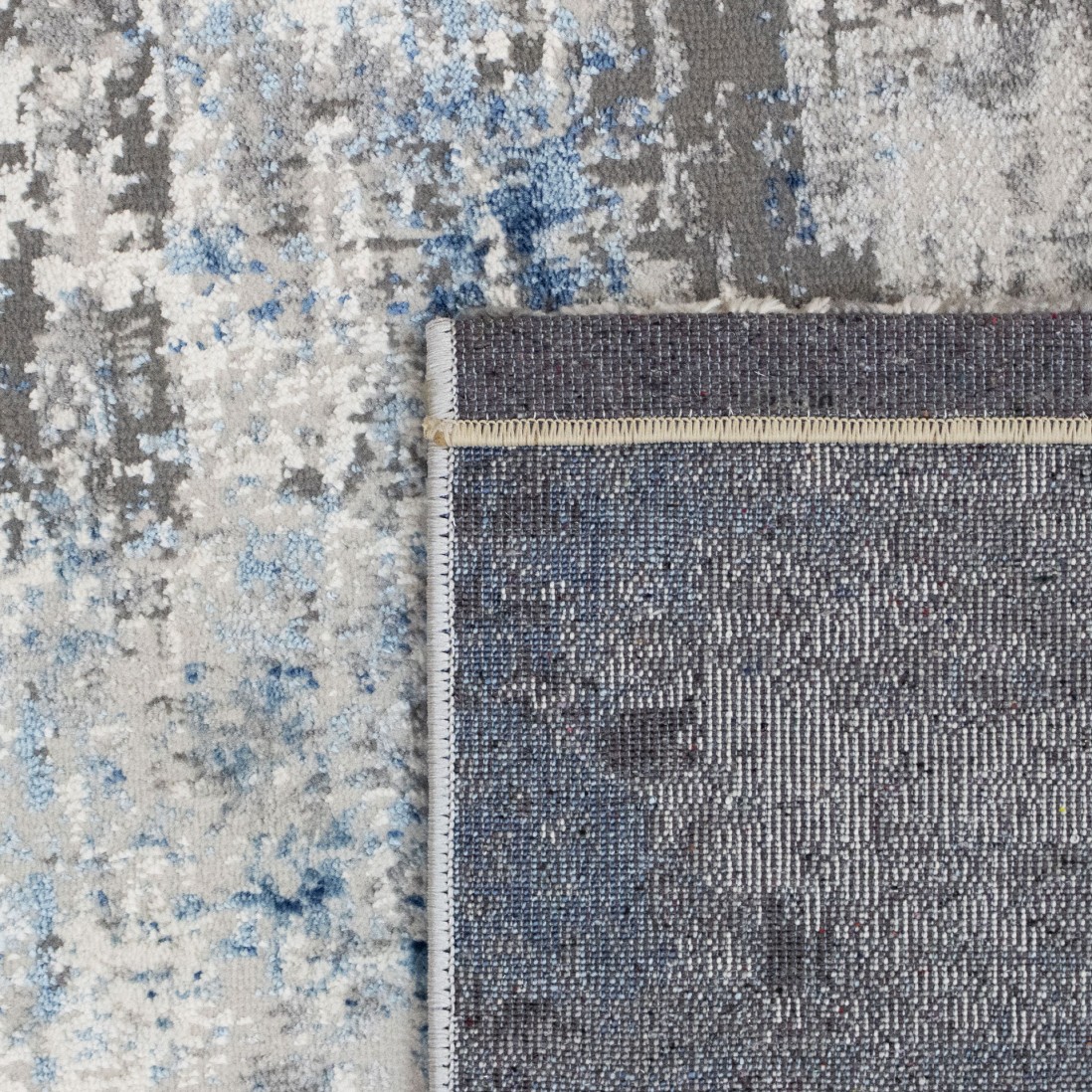 Abstract Area Rug Arinto 004 Blue