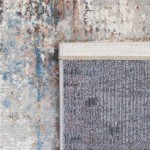 Abstract Area Rug Arinto 051 Salmon