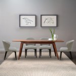 Silla de Comedor de Tejido Annecy Beige