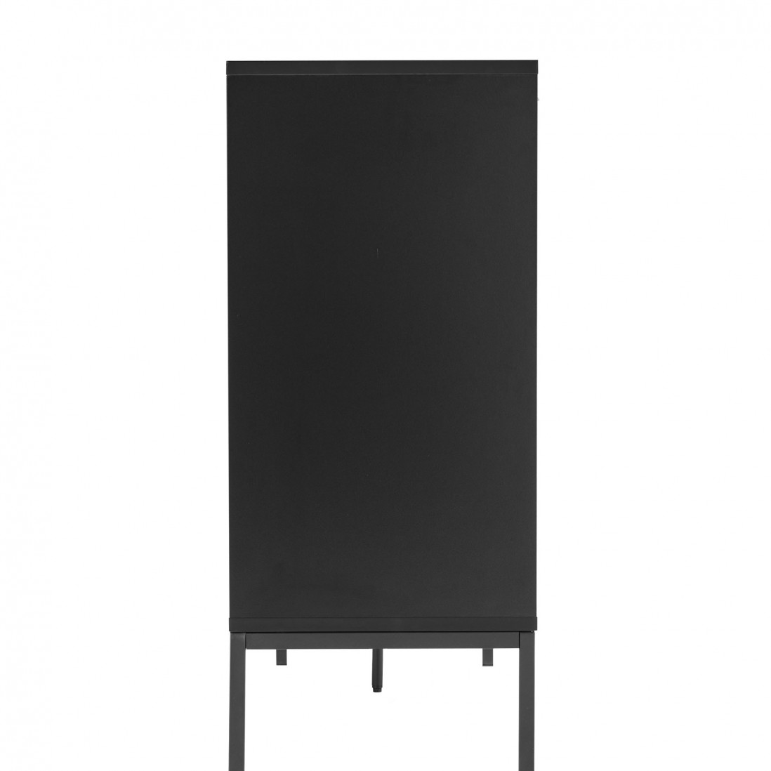 Wooden 2-Door Sideboard Virgo Black