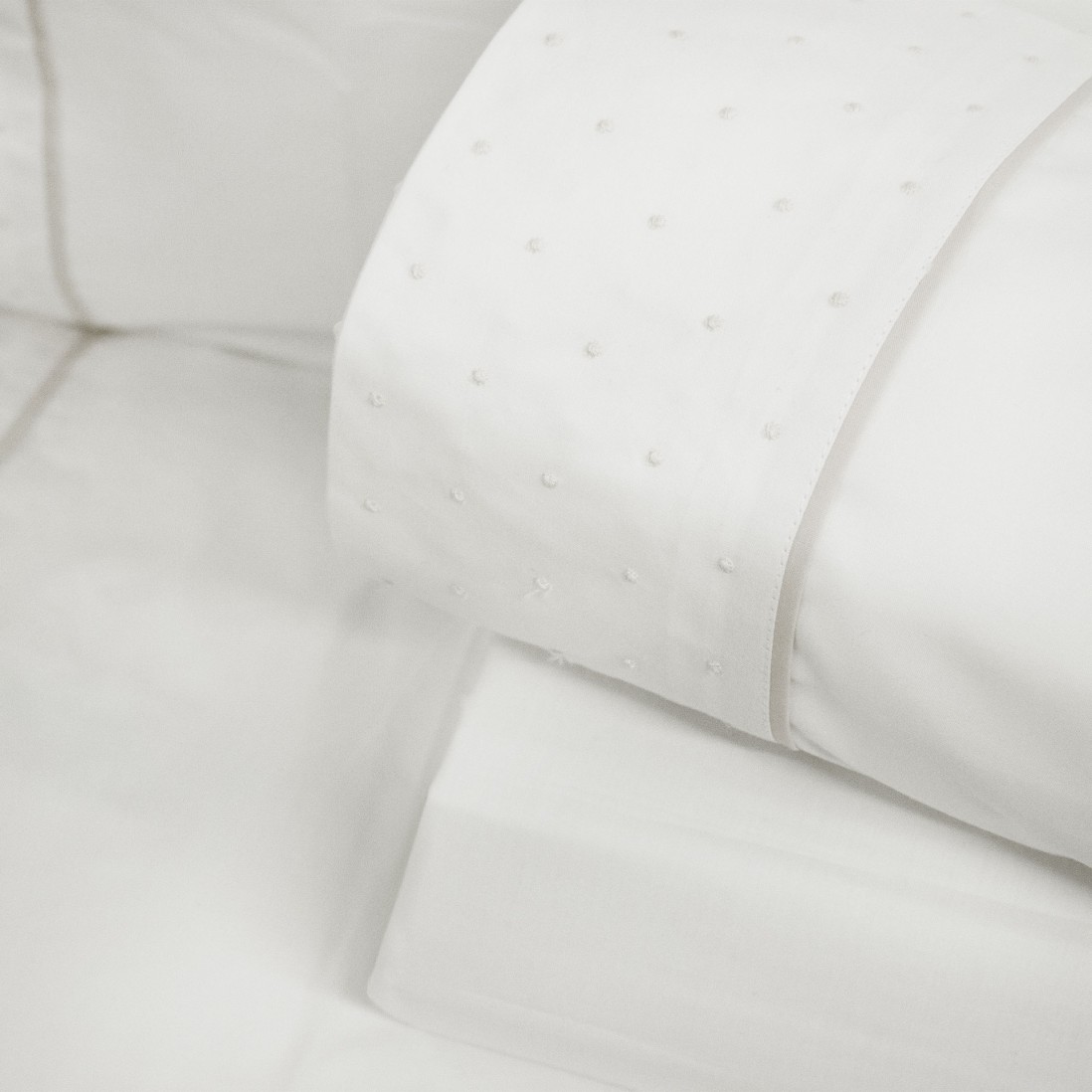 VIP 100% Cotton 4 Piece Double Bed Set Gray
