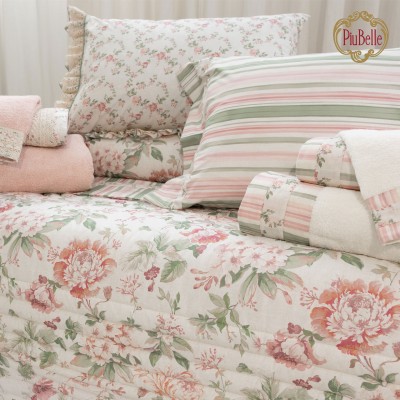 Esperanza Floral Double Bed Bedspread Multicolor
