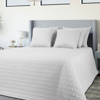 Melis Geometric Double Bed Bedspread Gray