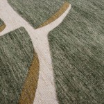 Abstract Area Rug Bliss 005 Green