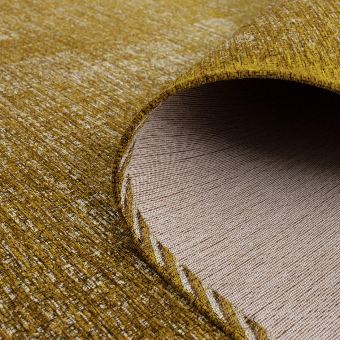 Vintage Area Rug Burma 009 Yellow