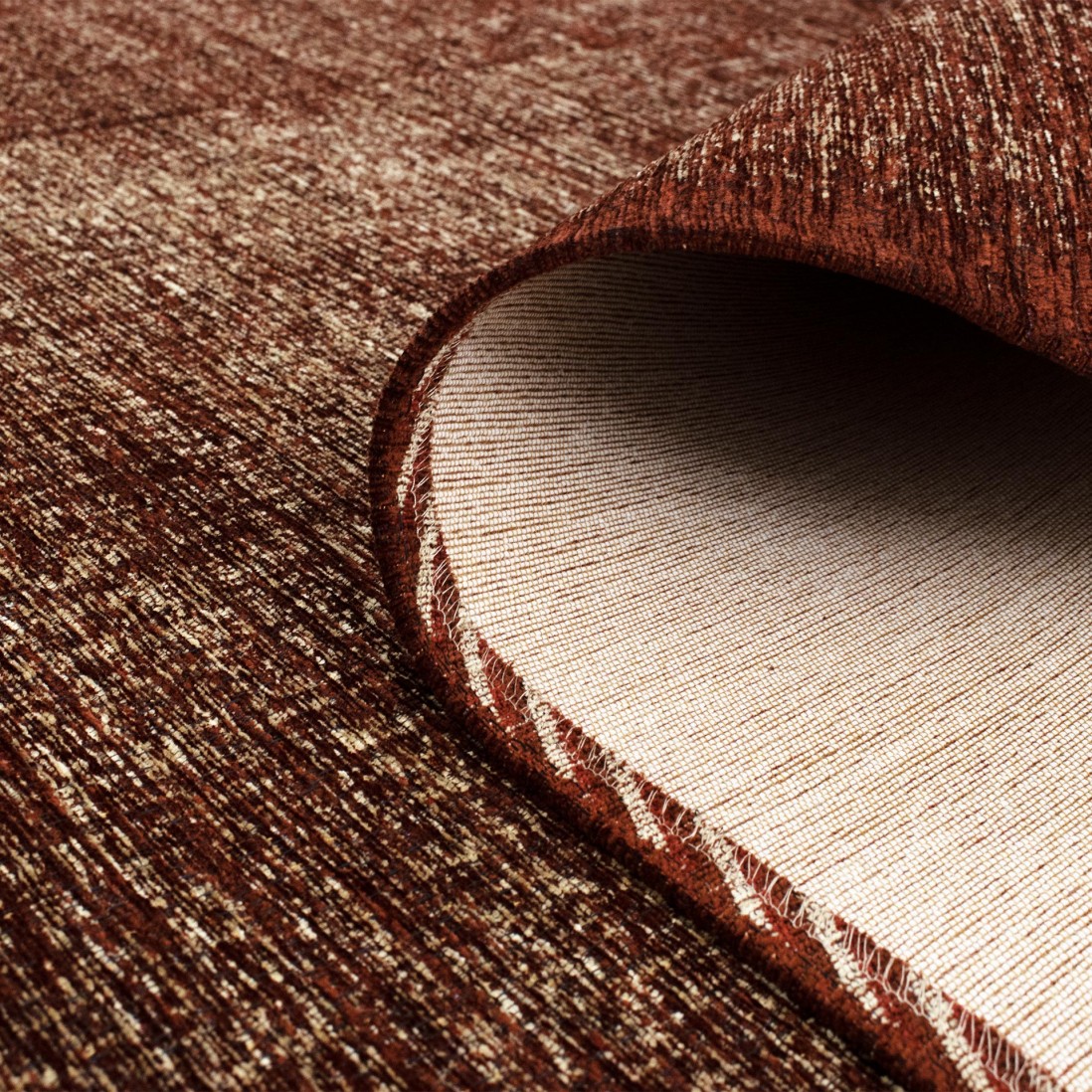 Vintage Area Rug Burma 006 Red