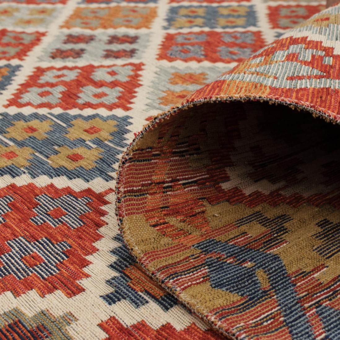 Ethnic Rug Caban Kilim 005 Multicolor