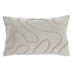 Abstract Decorative Cushion 794 Rectangular Beige