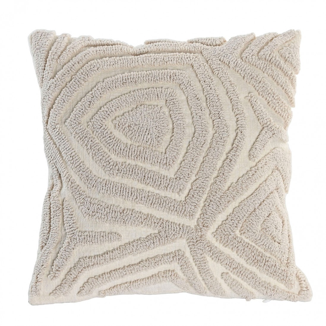 Abstract Decorative Cushion 801 Square Beige