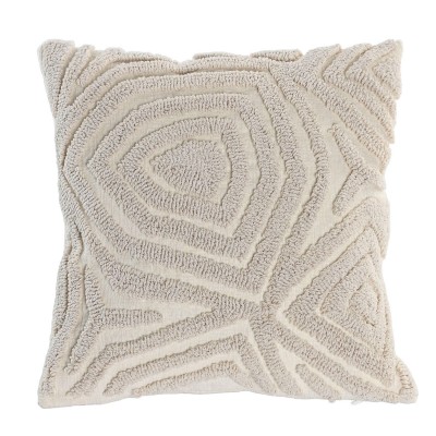 Abstract Decorative Cushion 801 Square Beige