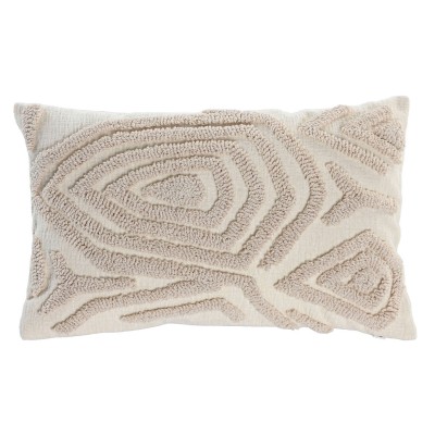 Abstract Decorative Cushion 802 Rectangular Beige