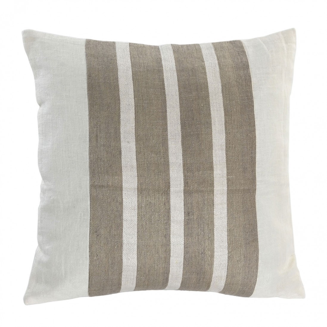 Stripes Decorative Cushion 823 Square Beige