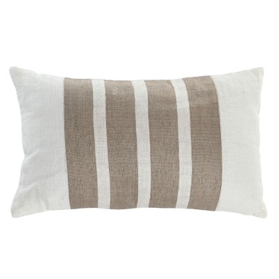Stripes Decorative Cushion 824 Rectangular Beige