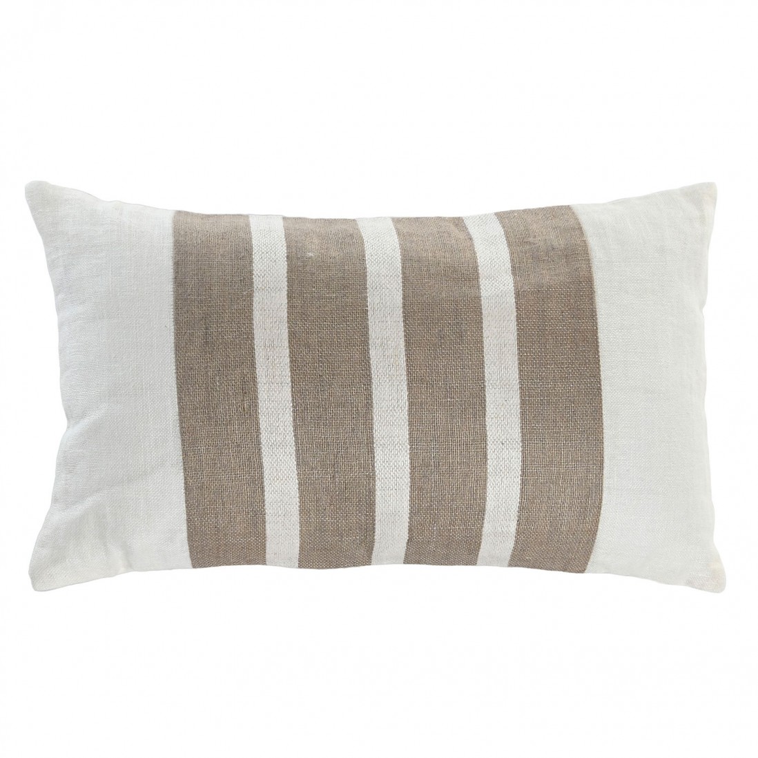 Stripes Decorative Cushion 824 Rectangular Beige