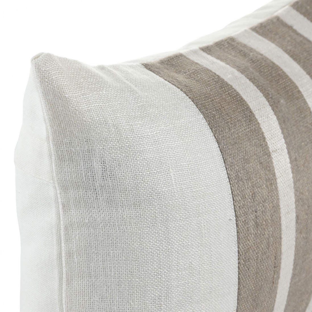 Stripes Decorative Cushion 824 Rectangular Beige