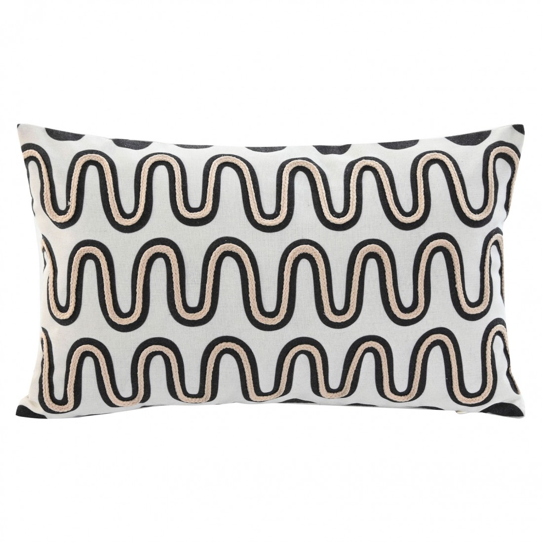 Geometric Decorative Cushion 848 Rectangular Multicolor